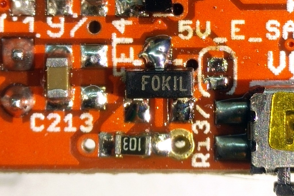 FET4 replaced on the A20-OLinuXino-MICRO