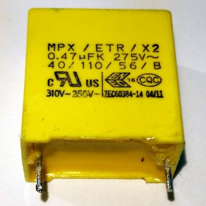 MPX ETC X2 0.47µF 275V